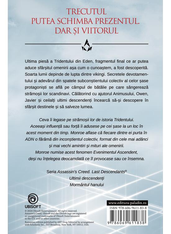 Ultimii Descendenti. O Serie Assassin'S Creed. Ursita Zeilor, Matthew J. Kirby - Editura Art [2]