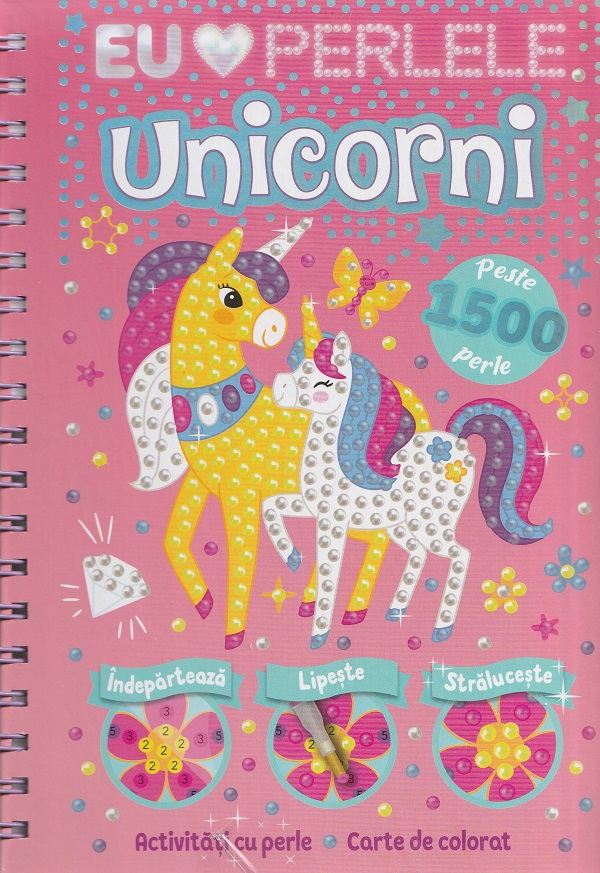 Unicorni - Activitati Cu Perle, - Editura Flamingo [1]