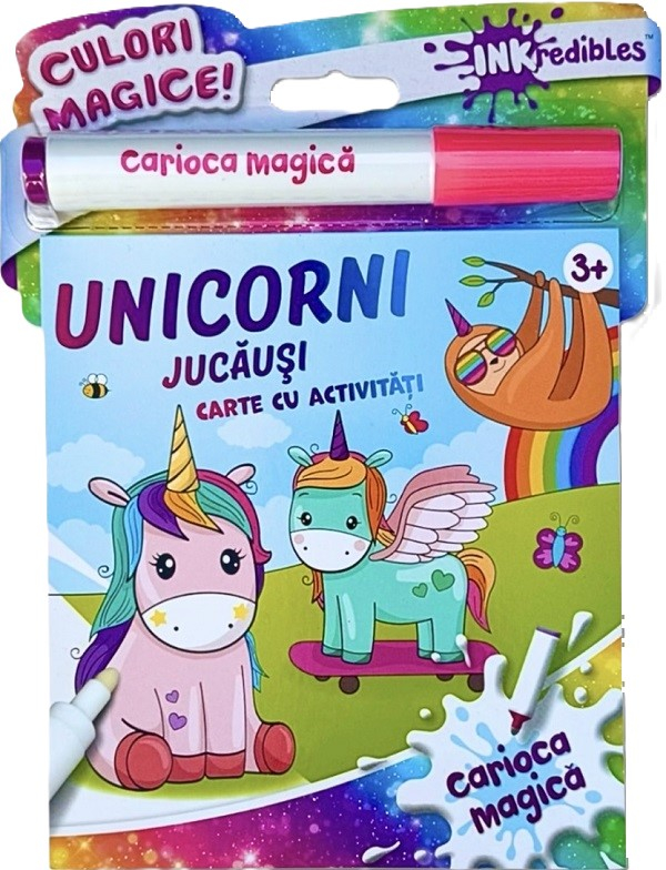 Unicorni Jucausi. Carioca Magica. Carte Cu Activitati, - Editura Flamingo [1]