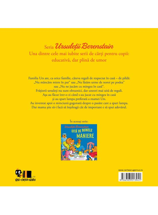 Ursuletii Berenstain Si Adevarul, Jan Berenstain, Stan Berenstain - Editura Art [2]