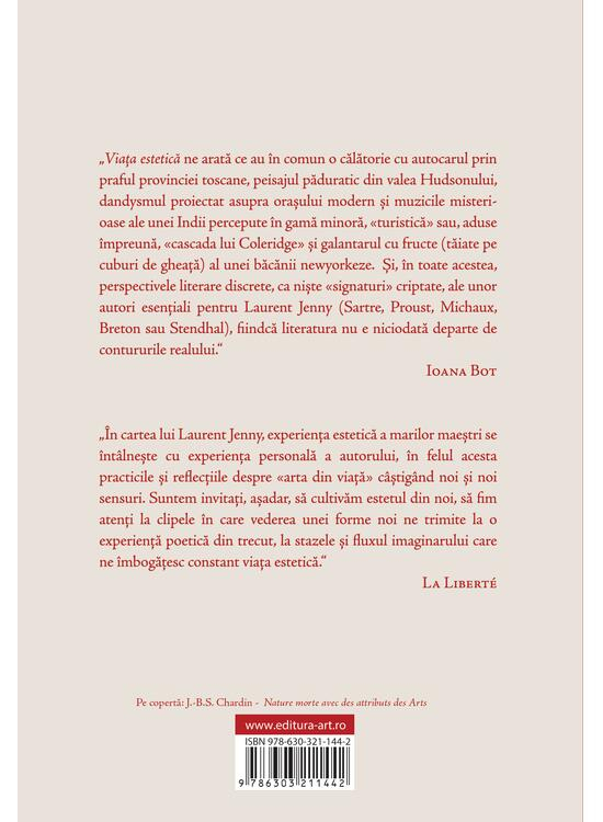 Viata Estetica. Staze Si Flux, Jenny Laurent - Editura Art [2]