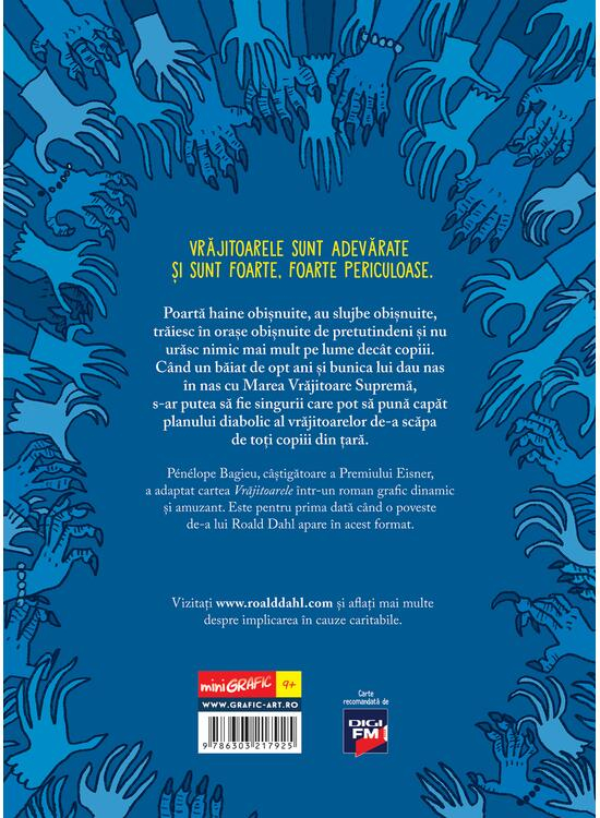 Vrajitoarele  -Roman Grafic-, Roald Dahl - Editura Art [2]