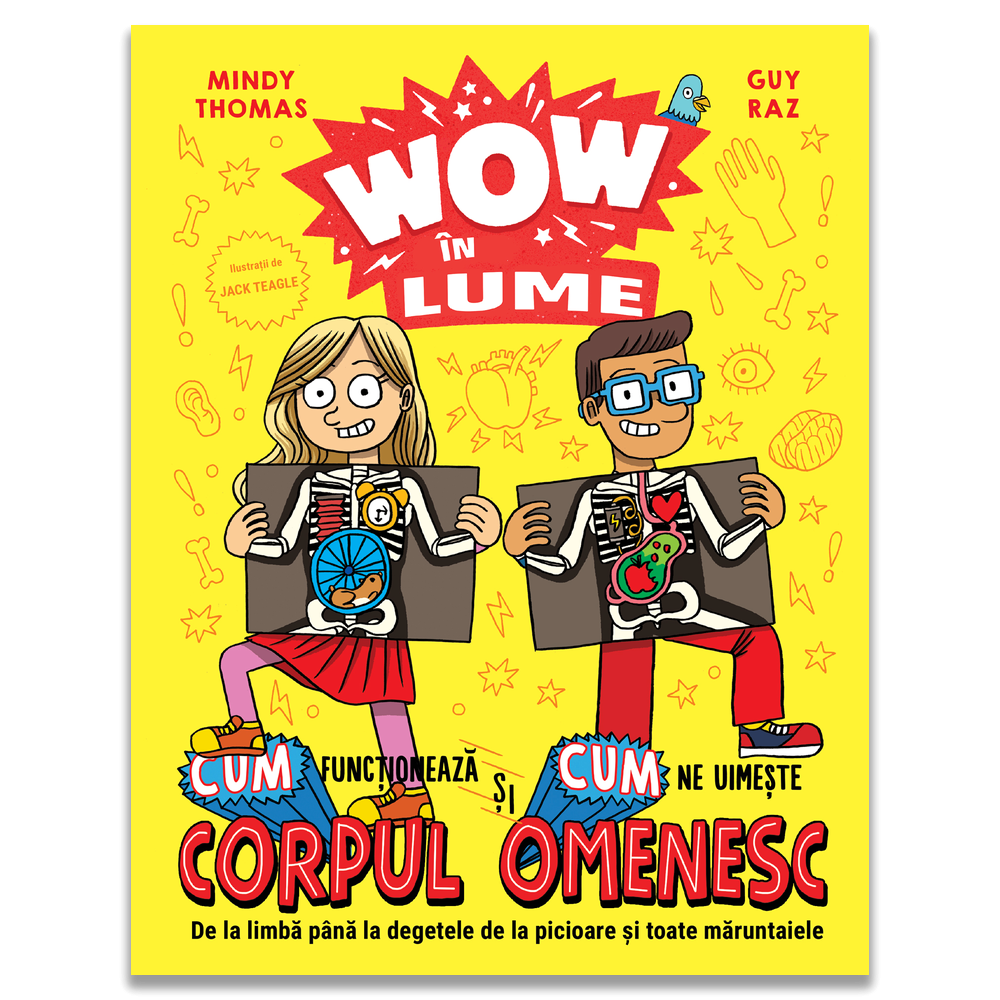 Wow In Lume. Corpul Omenesc, Mindy Thomas, Guy Raz - Editura DPH [1]
