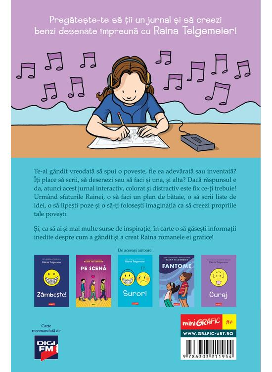 Zambeste Si Spune-Ti Povestea, Raina Telgemeier - Editura Art [2]