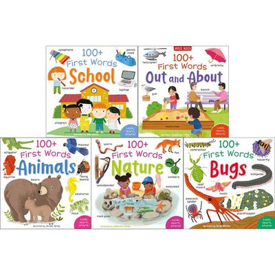 1000+ First Words: 10 Kids Picture Book Bundle,3 Zile - Editura Miles Kelly [1]