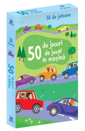 3-5 ani - 50 De Jocuri De Jucat In Masina,  - Editura DPH