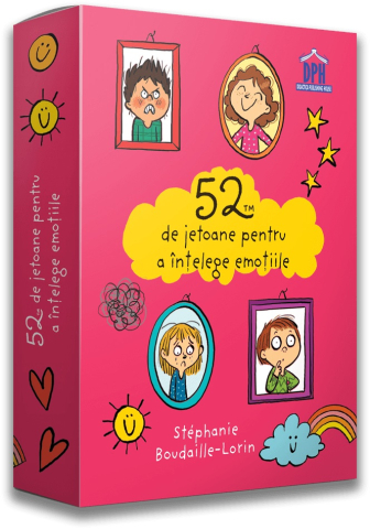 3-5 ani - 52 De Jetoane Pentru A Intelege Emotiile, Stephanie Boudaille-Lorin, Joelle Dreidemy - Editura DPH
