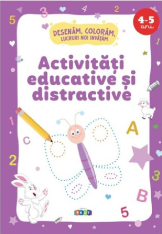 Prut - Activități Educative Și Distractive, 4-5 Ani,  - Editura Prut