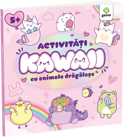 Carti - Activitati Kawaii Cu Animale Dragalase,  - Editura Gama