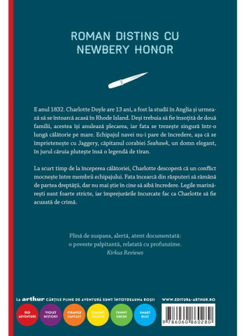 Adevarata Poveste A Lui Charlotte Doyle, Avi - Editura Art [1]