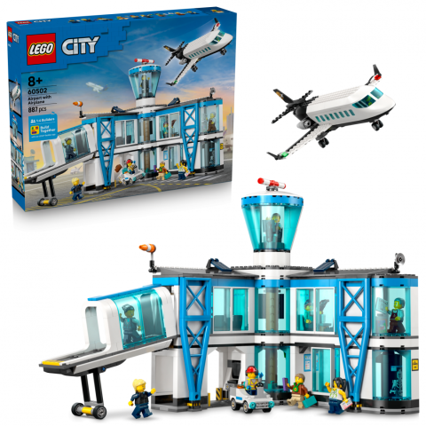 Jucarii - AEROPORT CU AVION LEGO60502