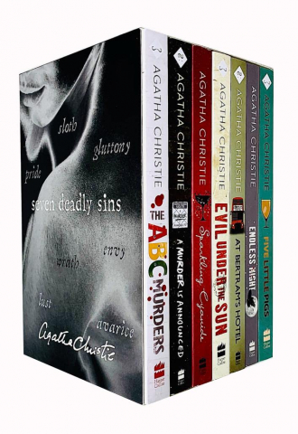 Carte straina - Agatha Christie Seven Deadly Sins Collection 7 Books Box Set (Abc Murders, Murder Is Announced, Evil Under The Sun, Sparkling Cyanide &Amp; More),Agatha Christie  - Editura HarperCollins