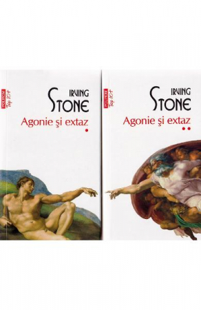 Carti - Agonie Si Extaz Top 10+ Vol 1 Si 2 Nr 314, Irving Stone - Editura Polirom