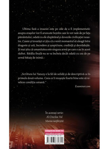 Al Cincilea Val #3.  Ultima Stea, Rick Yancey - Editura Art [1]