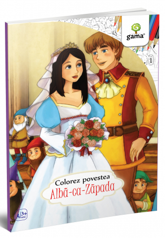 3-5 ani - Alba-Ca-Zapada,  - Editura Gama