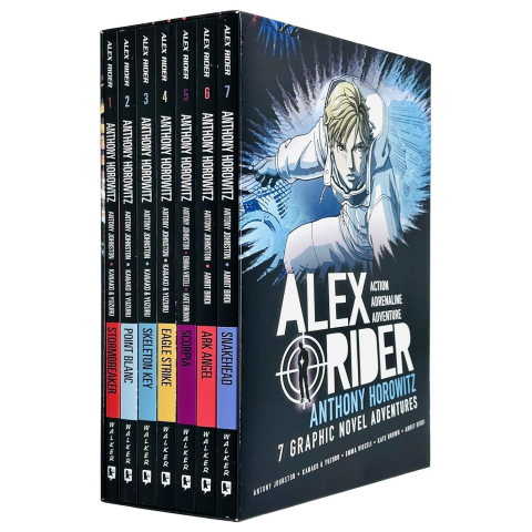 Carte straina - Alex Rider Collection 7 Graphics Books Set By Anthony Horowitz,Anthony Horowitz - Editura Walker Books Ltd