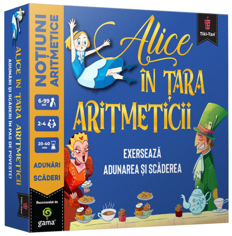Tiki-Tan - Alice In Tara Aritmeticii 2025,  - Editura Tiki-Tan