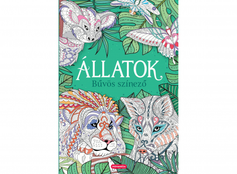 Carti de colorat - Állatok - Bűvös Színező, - Editura Mimorello