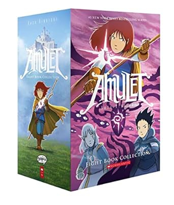 Carte straina - Amulet 8 Books Collection Box Set,Kazu Kibuishi  - Editura 