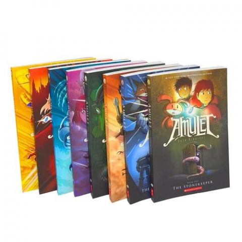Amulet 8 Books Collection Box Set,Kazu Kibuishi  - Editura  [3]
