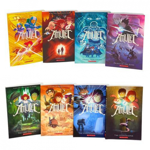 Amulet 8 Books Collection Box Set,Kazu Kibuishi  - Editura  [2]