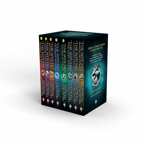 Carte straina - Andrzej Sapkowski Witcher Series Collection 8 Books Set Season Of Storms Inc The Last Wish -Netflix,Andrzej Sapkowski  - Editura Gollancz