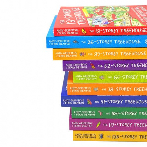 Andy Griffiths The Treehouse Collection 10 Books Set 130-Storey, 117-Storey, 104-Storey,Andy Griffiths - Editura Macmillan [1]