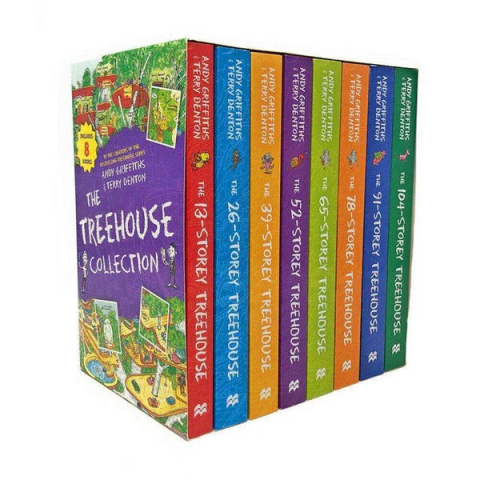 Grupe de varsta - Andy Griths The Treehouse
Collection 11 Books Set 130-
Storey, 117-Storey, 104-Storey,Andy Griffiths - Editura MACMILLAN