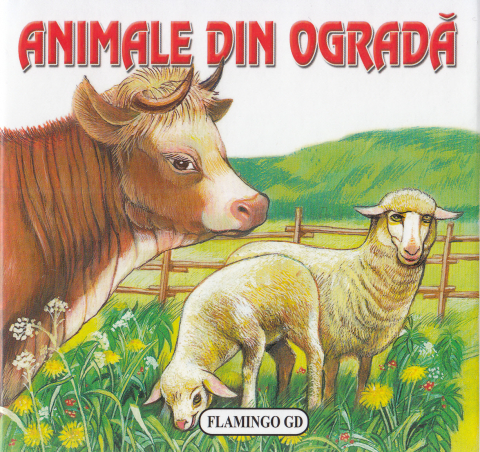 Carti de colorat - Animale Din Ograda (Pliant), - Editura Flamingo
