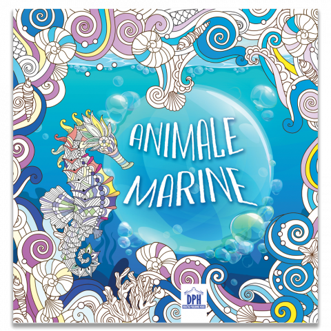 Carti de colorat - Animale Marine,  - Editura DPH