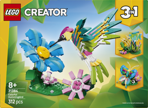 ANIMALE SALBATICE: COLIBRI  LEGO31384 [1]