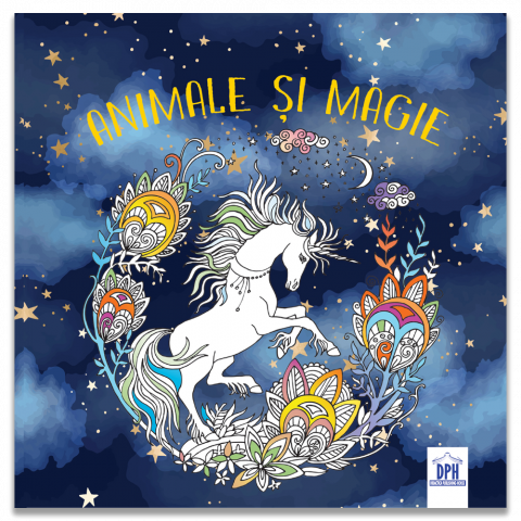 Carti de colorat - Animale Si Magie,  - Editura DPH