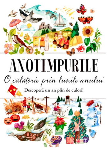 Editura Flamingo - Anotimpurile. O Călătorie Prin Lunile Anului, - Editura Flamingo