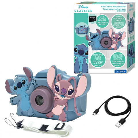 Jucarii - APARAT FOTO&CAMERA VIDEO CU HUSA, STITCH