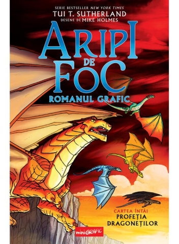 Carti - Aripi De Foc #1.  Profetia Dragonetilor , Tui T. Sutherland - Editura Art