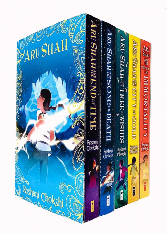 Grupe de varsta - Aru Shah Series Books 1 - 5 Collection By Roshani Chokshi (End Of Time, Song Of Death, Tree Of Wishes, City Of Gold &Amp; Nectar Of Immortality),Roshani Chokshi - Editura Scholastic Ltd