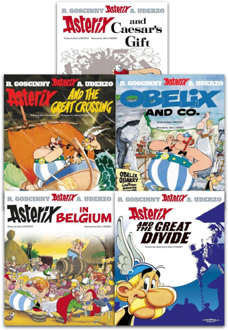 Carte straina - Asterix Series 5 Collection 5
Books Set (Book 21-25) (Asterix
And Caesars Gift, Great
Crossing, Obelix And Co, Asterix
In Belgium, The Great Divide),René Goscinny - Editura ORION