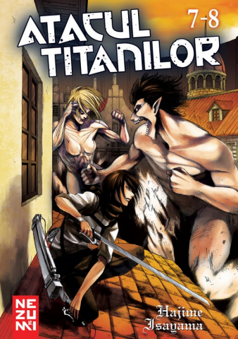 Carti - Atacul Titanilor Omnibus 4 (Vol.7+8), Hajime Isayama - Editura Nemira
