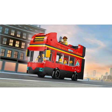 AUTOBUZ TURISTIC ROSU CU ETAJ LEGO 60407 [10]