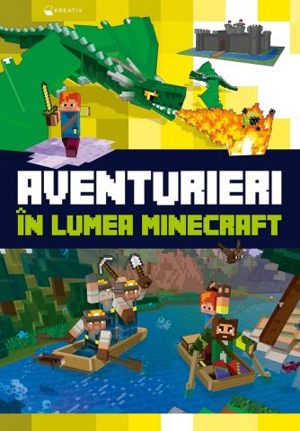 Carti interactive - Aventurieri In Lumea Minecraft,  - Editura Kreativ