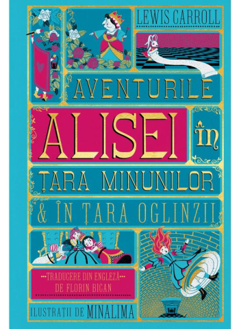 Carti - Aventurile Alisei In Tara Minunilor & In Tara Oglinzii, Lewis Carroll - Editura Art