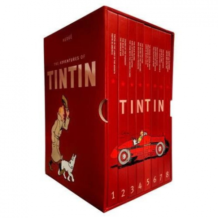 Carti in engleza - Aventurile Lui Tintin Colectie Completa 8 Carti Box Set, Herge - Editura Egmont Books