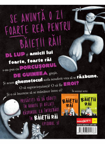 Baietii Rai. Episodul 3. Ghemotocul Contraatacă, Aaron Blabey - Editura Art [1]