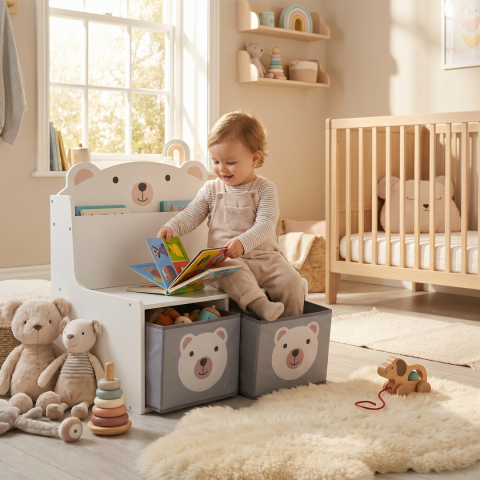 Bancuta cu spatiu de depozit,Bear,U-Grow [5]