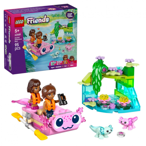 Jucarii - BARCA-AXOLOTL PENTRU AVENTURI LEGO42681