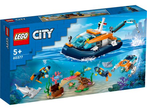 Jucarii - BARCA PENTRU SCUFUNDARI, LEGO 60377
