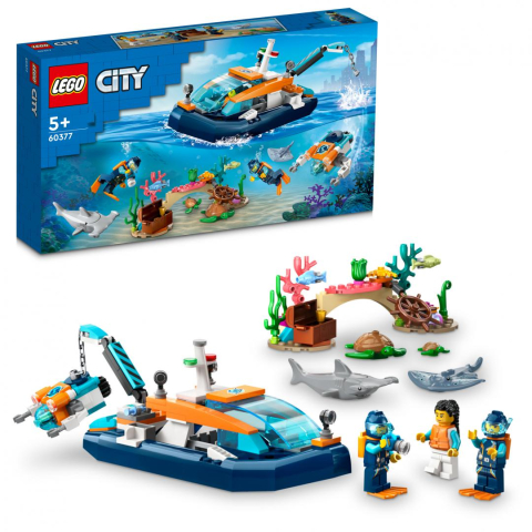 BARCA PENTRU SCUFUNDARI, LEGO 60377 [2]