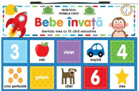 Prut - Bebe Învață. Gentuța Mea Cu 10 Cărți Educative,  - Editura Prut