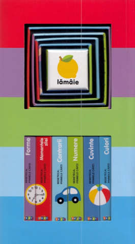 Prut - Bebe Învață. Set Educativ 6 Cărți + 6 Cuburi,  - Editura Prut