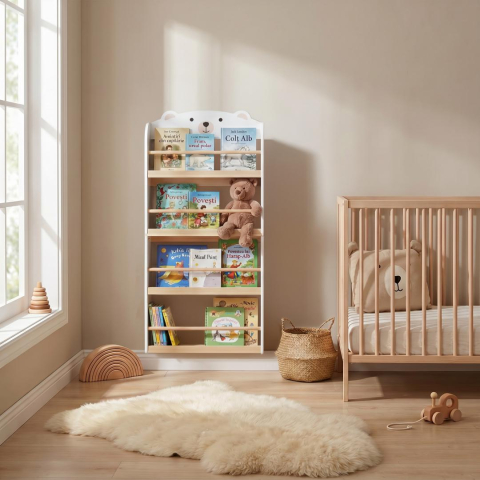 Biblioteca carti si jucarii Bear, U-Grow [5]